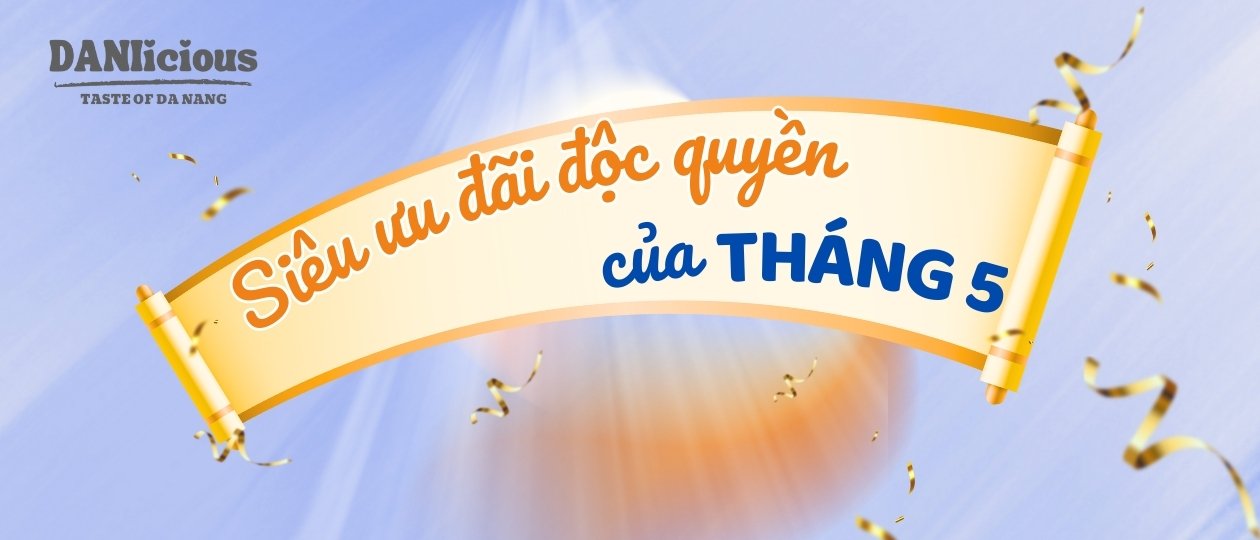 Banner khuyến mãi DANlicious