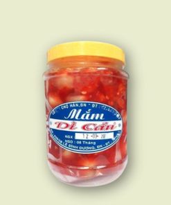 Mắm cà pháo Dì Cẩn giòn ngon, chua cay mặn ngọt, món ăn kèm hấp dẫn