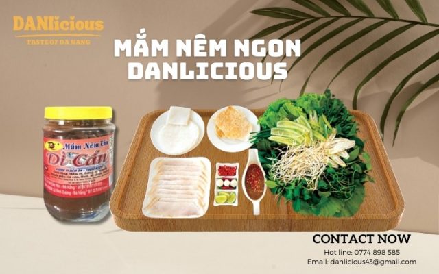mắm nêm hũ Danlicious