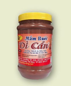 Hũ mắm ruốc Dì Cẩn chất lượng, thơm ngon, thích hợp chấm trái cây, thịt luộc