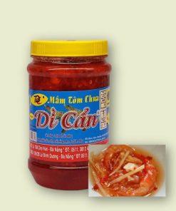 Mắm tôm chua Dì Cẩn đặc sản Đà Nẵng, hương vị chua ngọt đậm đà, chuẩn vị truyền thống.